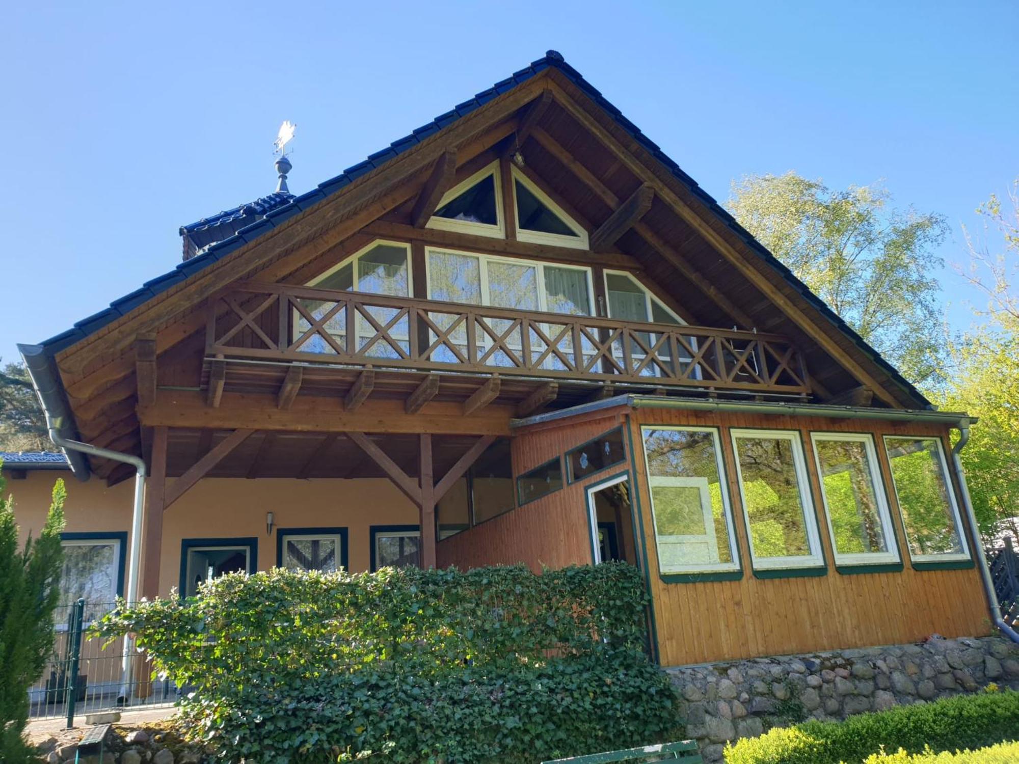 Ferienhaus Star Villa-Paelitzsee Grosszerlang Exterior foto